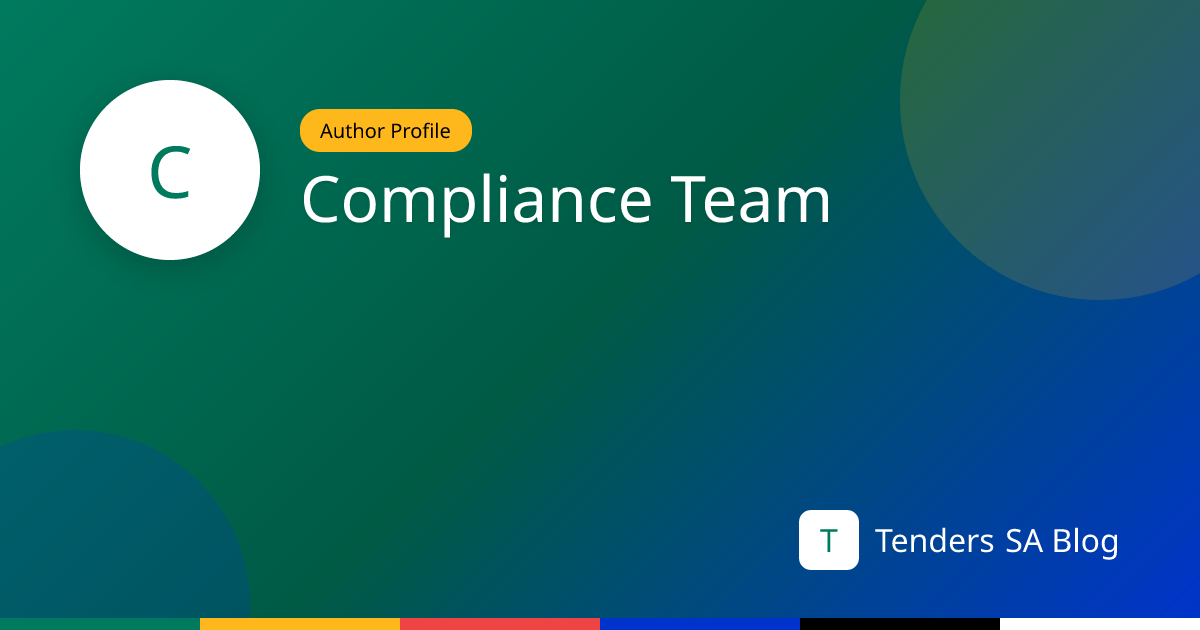 Compliance Team - Legal Compliance Specialist - Tenders SA Blog
