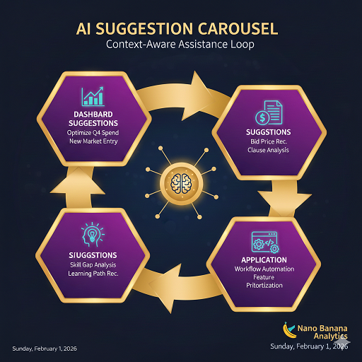 AI Suggestion Carousel Infographic